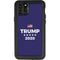 Trump 2020 Blue iPhone 11 Pro Max Waterproof Case