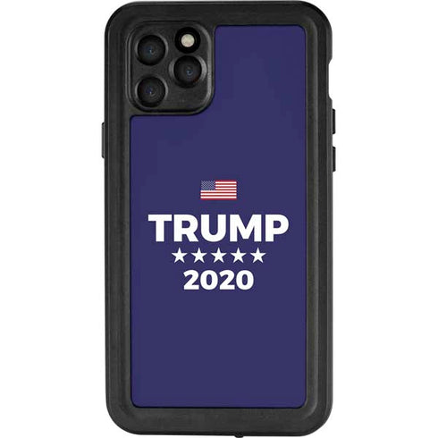 Trump 2020 Blue iPhone 11 Pro Waterproof Case