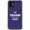 Trump 2020 Blue iPhone 12 Clear Case