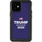 Trump 2020 Blue iPhone 12 Mini Waterproof Case