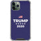 Trump 2020 Blue iPhone 12 Pro Clear Case