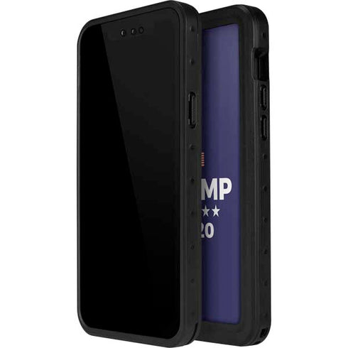 Trump 2020 Blue iPhone 12 Pro Waterproof Case