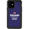 Trump 2020 Blue iPhone 12 Waterproof Case