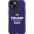 Trump 2020 Blue iPhone 15 Plus Impact Case
