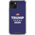 Trump 2020 Blue iPhone 14 Plus Clear Case