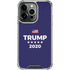 Trump 2020 Blue iPhone 14 Pro Clear Case