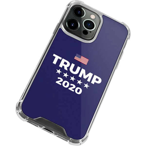 Trump 2020 Blue iPhone 14 Pro Clear Case