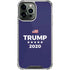 Trump 2020 Blue iPhone 15 Pro Max Clear Case