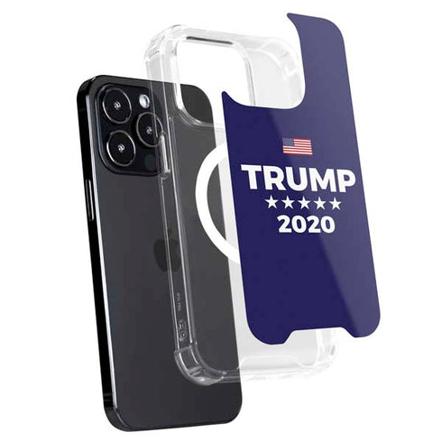 Trump 2020 Blue iPhone 15 Pro Max MagSafe Case