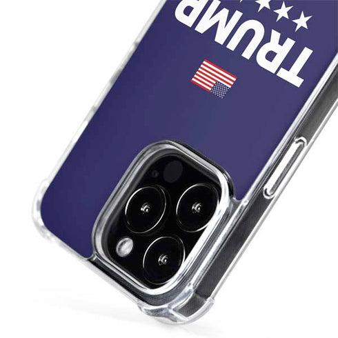 Trump 2020 Blue iPhone 15 Pro Max MagSafe Case