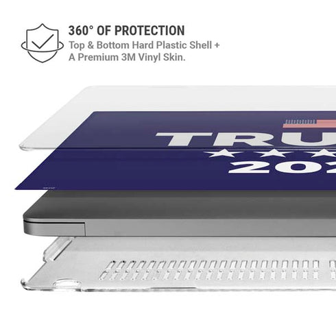 Trump 2020 Blue MacBook Pro 16in (2021-25) Case plus Skin