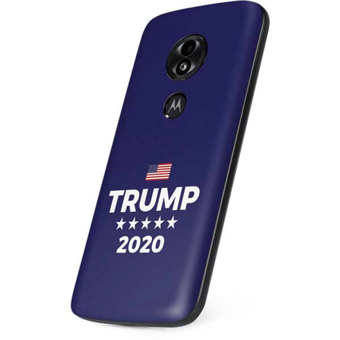 Trump 2020 Blue Moto E5 Play Skin