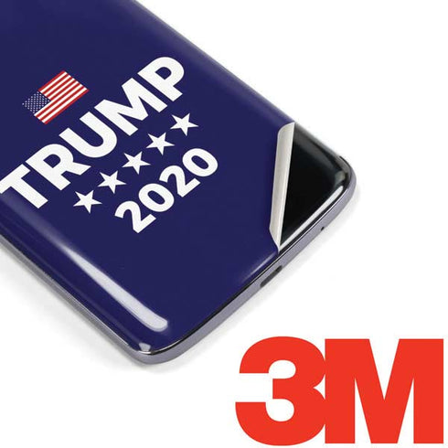 Trump 2020 Blue Moto E5 Plus Skin