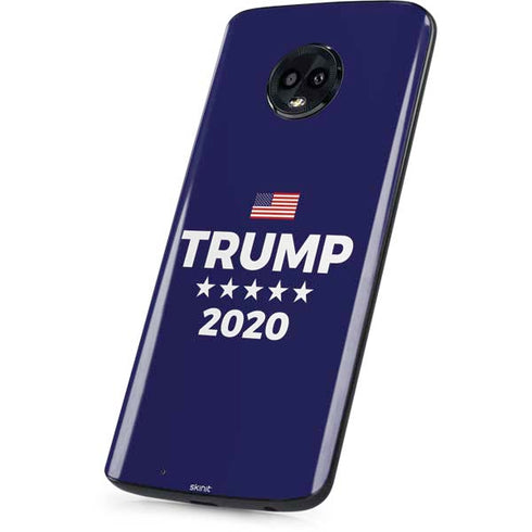 Trump 2020 Blue Moto G6 Skin