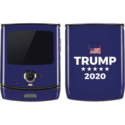 Trump 2020 Blue Motorola RAZR Skin