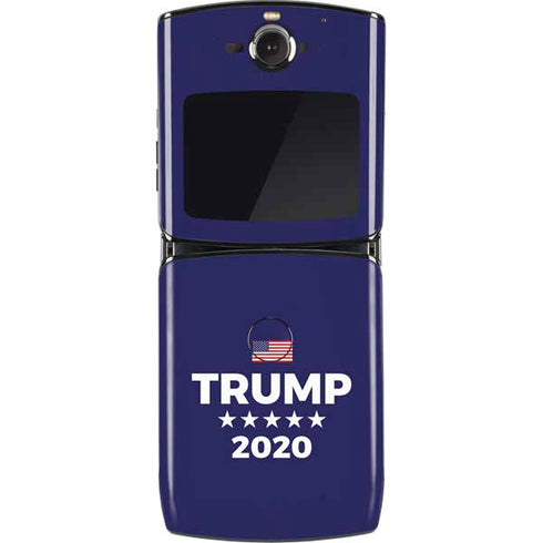 Trump 2020 Blue Motorola RAZR Skin