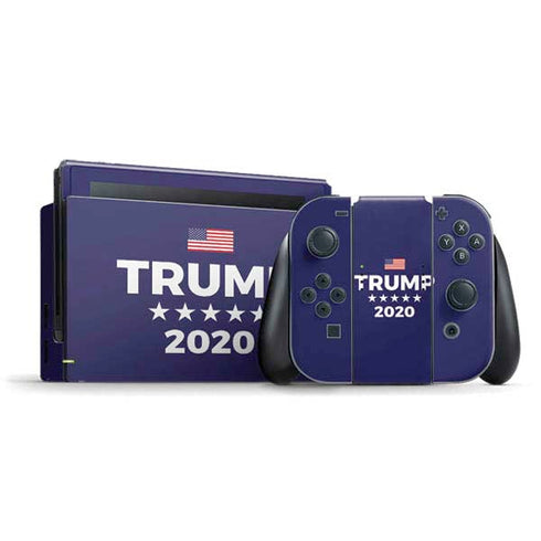Trump 2020 Blue Nintendo Switch Bundle Skin
