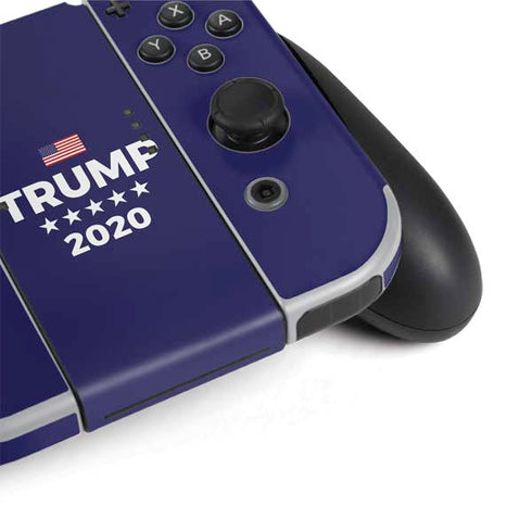 Trump 2020 Blue Nintendo Switch OLED (2021) Skin