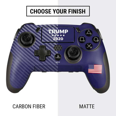 Trump 2020 Blue PlayStation Scuf Vantage 2 Controller Skin