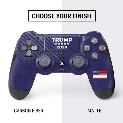 Trump 2020 Blue PS4 Controller Skin