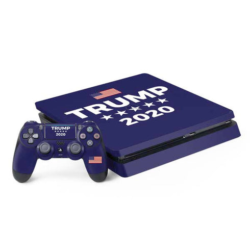 Trump 2020 Blue PS4 Slim Bundle Skin