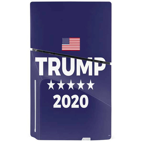 Trump 2020 Blue PS5 Slim Disk Console Skin