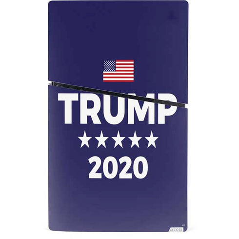 Trump 2020 Blue PS5 Slim Digital Edition Bundle Skin