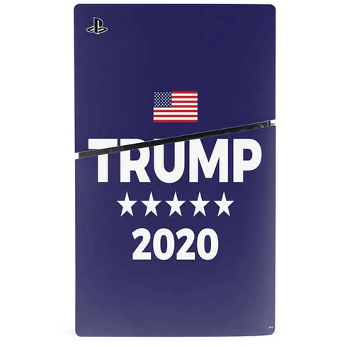 Trump 2020 Blue PS5 Slim Digital Edition Console Skin