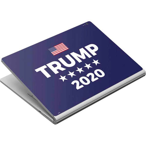 Trump 2020 Blue Surface Book Skin
