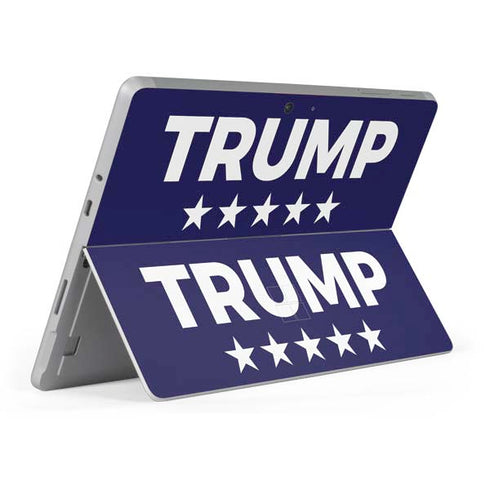 Trump 2020 Blue Surface Go Skin