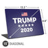Trump 2020 Blue Universal Laptop 15in (12.2 x 8.8in) Skin