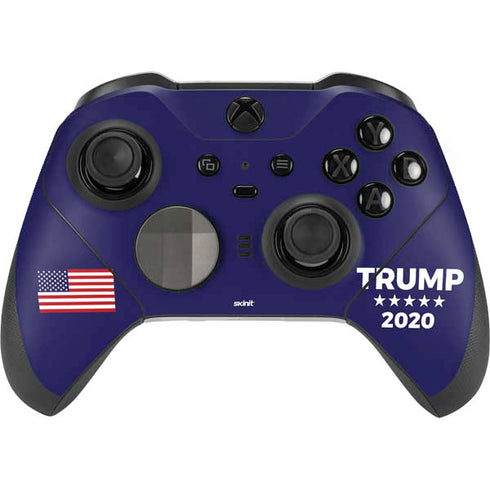 Trump 2020 Blue Xbox Elite Wireless Controller Series 2 Skin