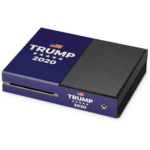 Trump 2020 Blue Xbox One Console Skin