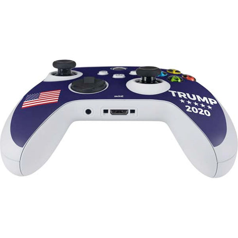 Trump 2020 Blue Xbox Series S Controller Skin