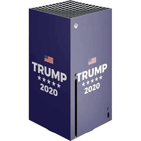 Trump 2020 Blue Xbox Series X Console Skin