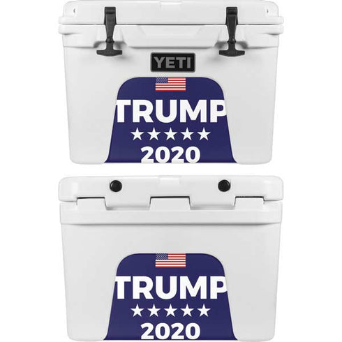 Trump 2020 Blue YETI Tundra 35 Hard Cooler Skin