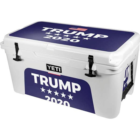 Trump 2020 Blue YETI Tundra 65 Hard Cooler Skin