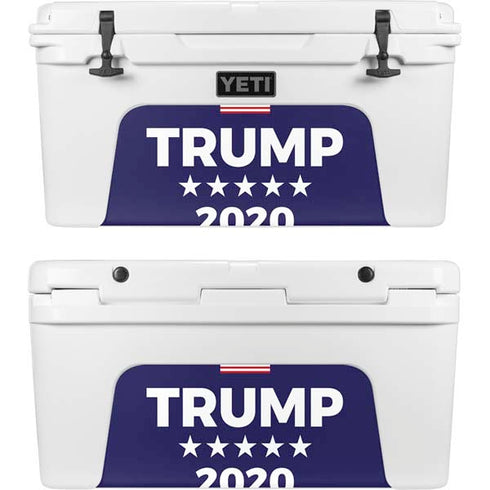 Trump 2020 Blue YETI Tundra 75 Hard Cooler Skin