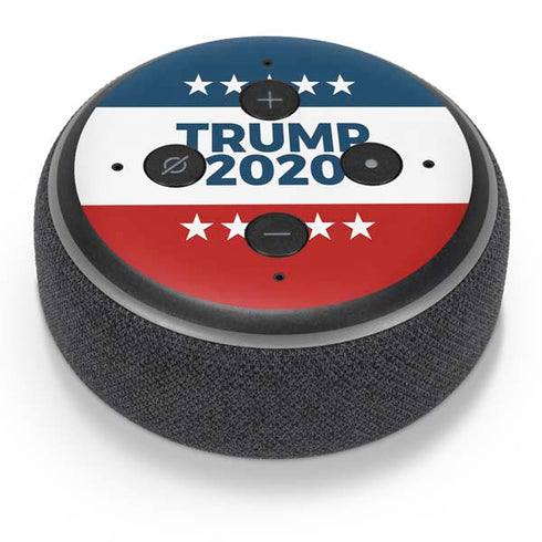 Trump 2020 Red White and Blue Amazon Echo Dot Skin