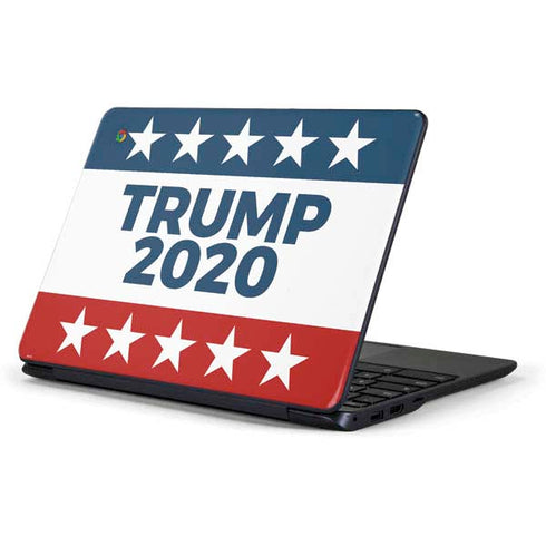 Trump 2020 Red White and Blue Samsung Chromebook Skin