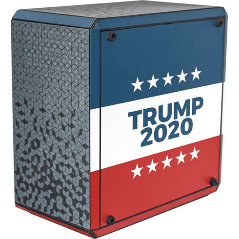 Trump 2020 Red White and Blue Cooler Master MasterBox Q300L Mini Tower Skin
