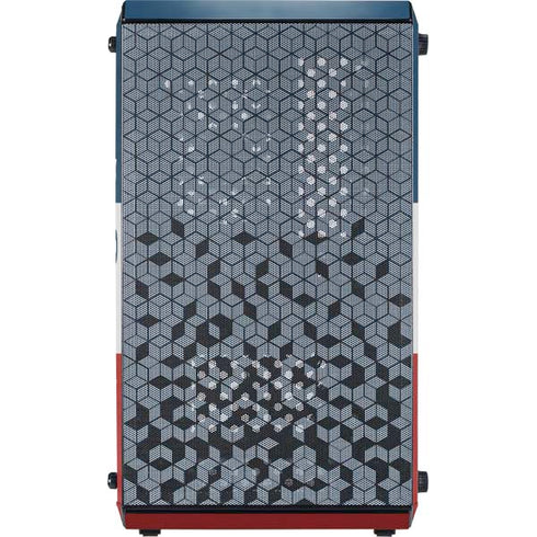 Trump 2020 Red White and Blue Cooler Master MasterBox Q300L Mini Tower Skin