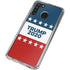 Trump 2020 Red White and Blue Galaxy A21 Clear Case