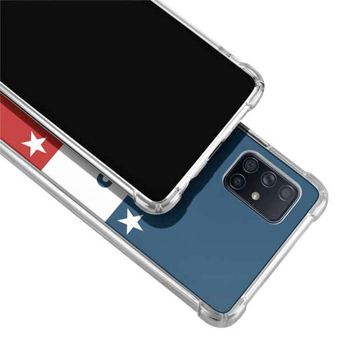 Trump 2020 Red White and Blue Galaxy A51 5G Clear Case