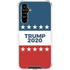 Trump 2020 Red White and Blue Galaxy A54 5G Clear Case