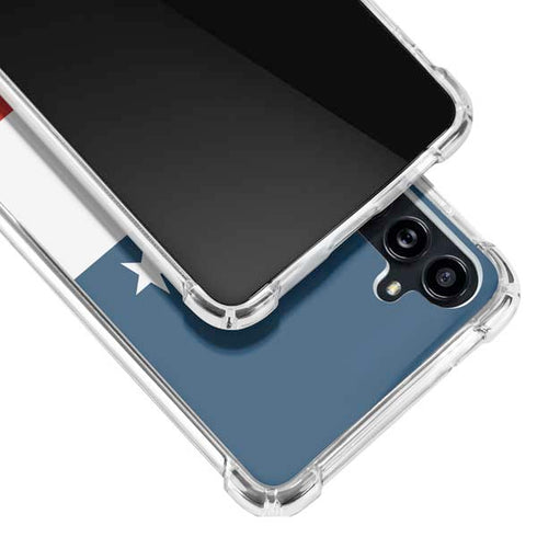 Trump 2020 Red White and Blue Galaxy A54 5G Clear Case