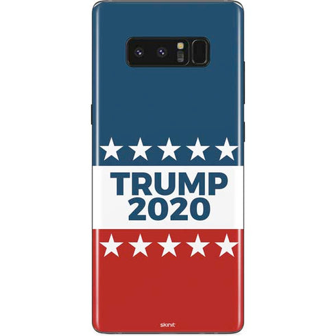 Trump 2020 Red White and Blue Galaxy Note 8 Skin