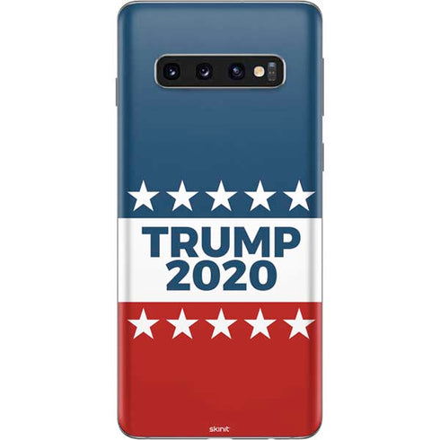 Trump 2020 Red White and Blue Galaxy S10 Skin