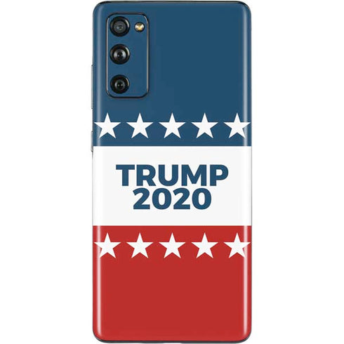 Trump 2020 Red White and Blue Galaxy S20 Fan Edition Skin