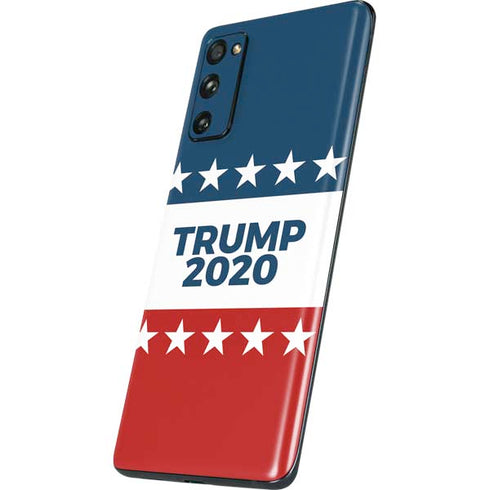 Trump 2020 Red White and Blue Galaxy S20 Fan Edition Skin